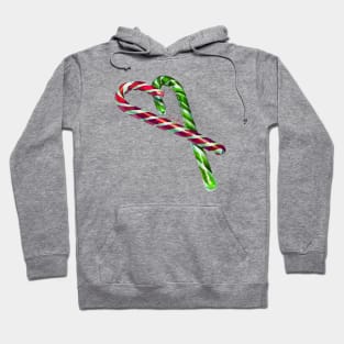 Candy Cane Heart Hoodie